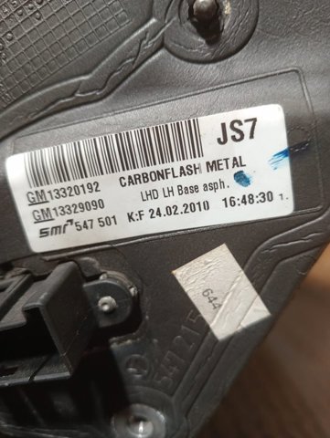 13320192 Espejo de retrovisor izquierdo comprar Sevilla