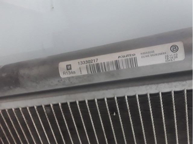 Condensador / radiador  aire acondicionado para opel insignia a (g09) (2008-2017) 2.0 cdti (68) a20dth 13330217