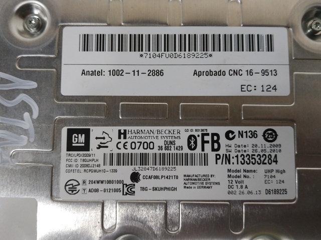 13353284 Opel