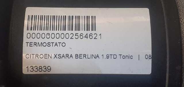 Termostato refrigerante 133839 PEUGEOT