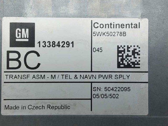 13384291 Unidad de control de navegación  disponible Burgos
