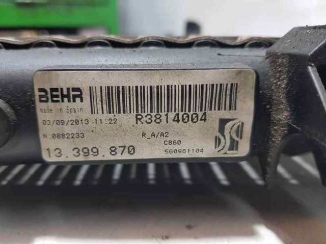 OPEL 13399870 Radiador de refrigeración del motor  comprar en Murcia