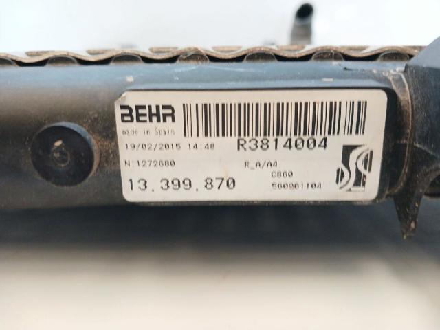 13399870 OPEL Radiador de refrigeración del motor  comprar en Oviedo