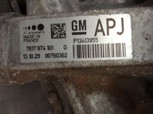 OPEL 13413955 Cremallera de dirección comprar Pamplona
