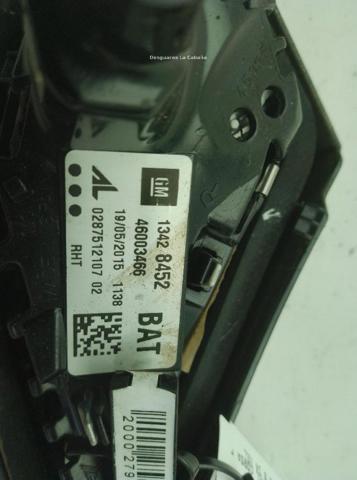 OPEL 13454501 Piloto trasero interior derecho  en stock Valencia