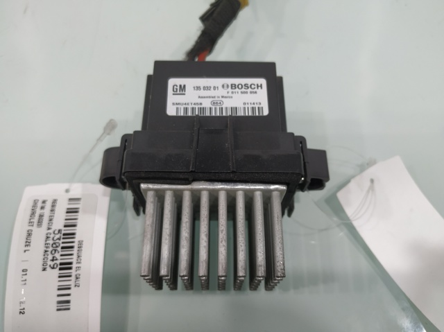 13503201 GM Resistencia del ventilador del habitáculo  disponible Ourense