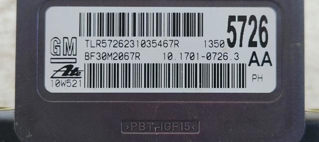 OPEL 13505726 Sensor de aceleración lateral (ESP)  en stock Terrassa