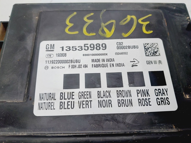 13535989 Opel