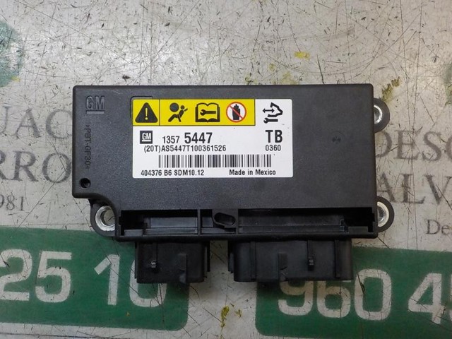 13575447 Módulo de control de airbag  disponible Málaga