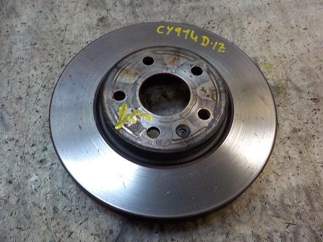 Disco de freno delantero 13597460 OPEL