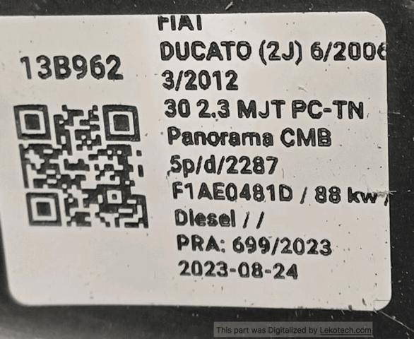 FIAT 1369495080 Faro derecho  comprar en Albacete