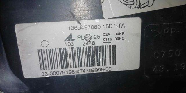 1369497080 Faro izquierdo  comprar en Zaragoza