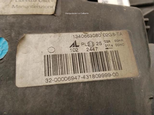 1369497080 FIAT Faro izquierdo  disponible Alicante