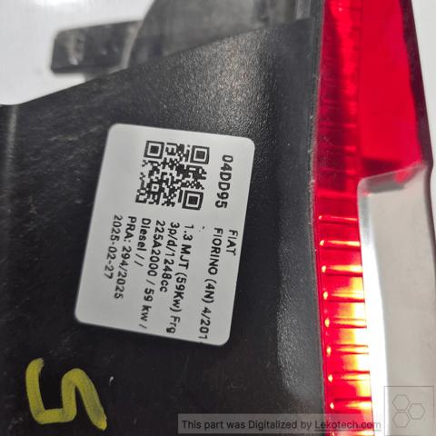 FIAT 1391431080 Piloto trasero derecho  disponible Lugo