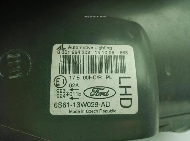 1415694 FORD Faro derecho  en stock Córdoba