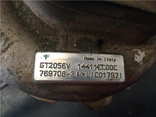 Turbocompresor Nissan Navara D40M