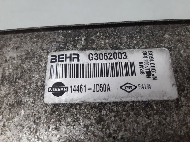 NISSAN 14461JD50A Intercooler  en stock Terrassa