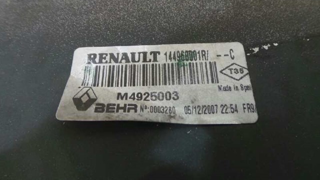 144960001R RENAULT Intercooler comprar Alcalá