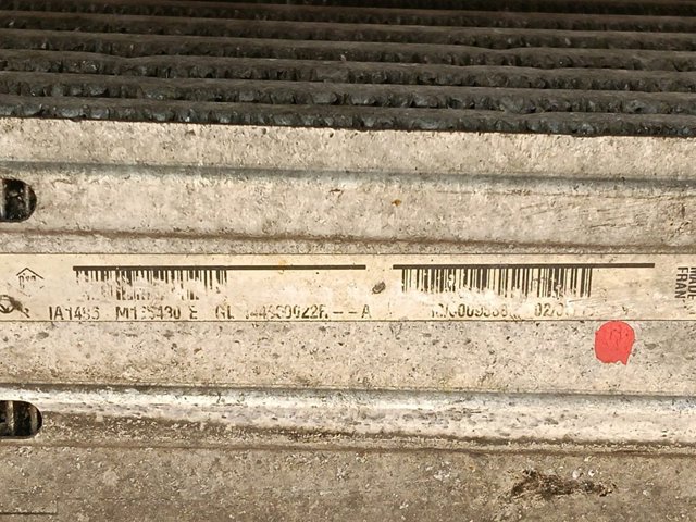 RENAULT 144960022R Intercooler  comprar en Murcia