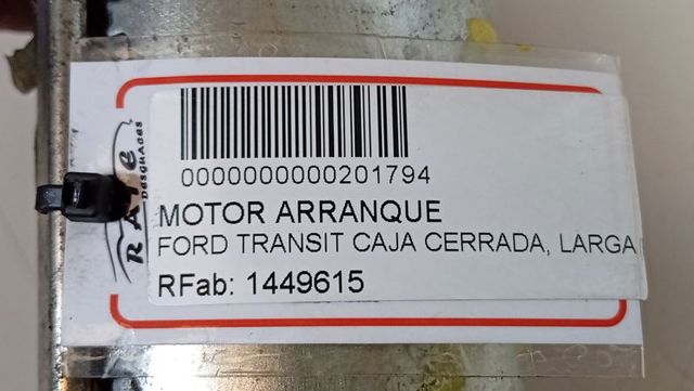 FORD 1449615 Motor de arranque comprar Pamplona
