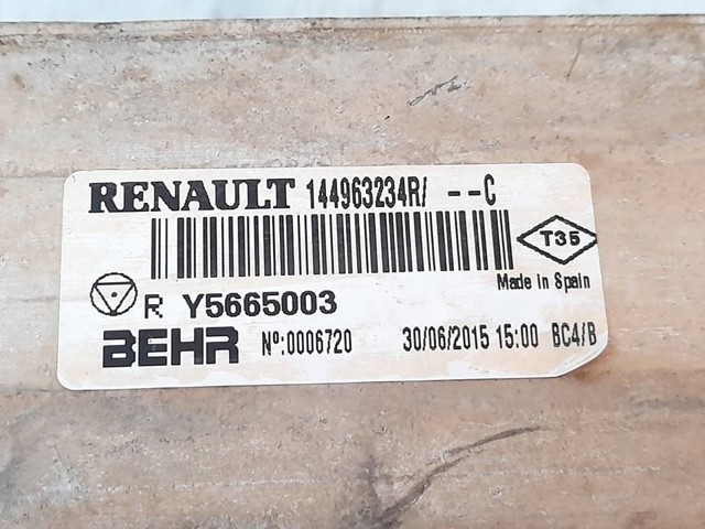 RENAULT 144963234R Intercooler  en stock Salamanca