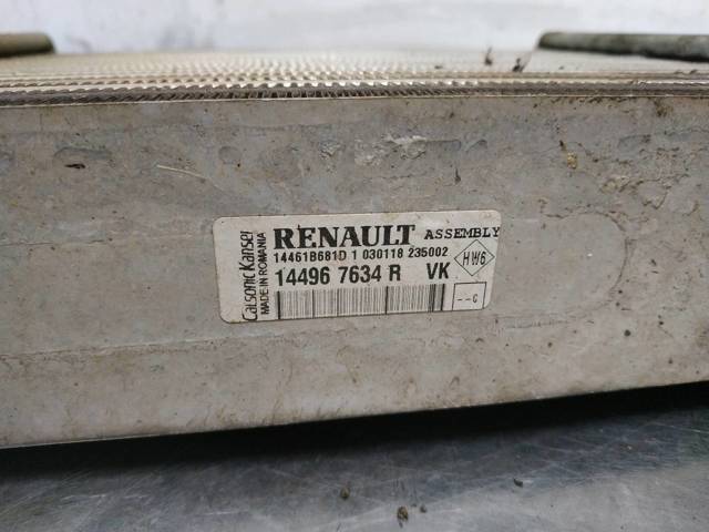 Radiador de aire de admisión Renault DUSTER 2 HM