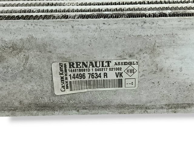 Radiador de aire de admisión Renault DUSTER 2 HM