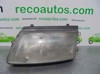 Faros delantero izquierdo 14742500 VAG