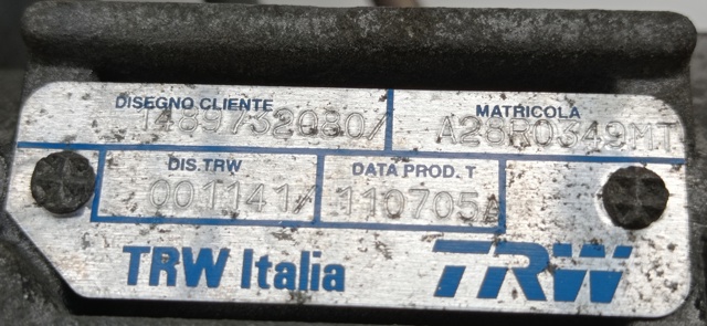 1489732080 PEUGEOT Cremallera de dirección comprar Madrid