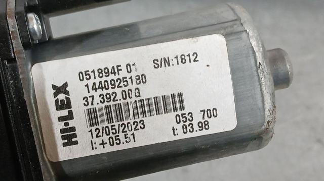 PEUGEOT 1607706980 Mecanismo de elevalunas delantero izquierdo  en stock Valencia