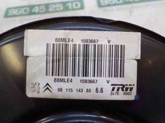 PEUGEOT 1609894980 Servofreno  en stock Valencia