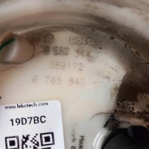 Unidad de alimentación de combustible 16146765821 BMW