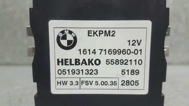 BMW 16147169960 Módulo de control del motor de la bomba de combustible  en stock Valencia
