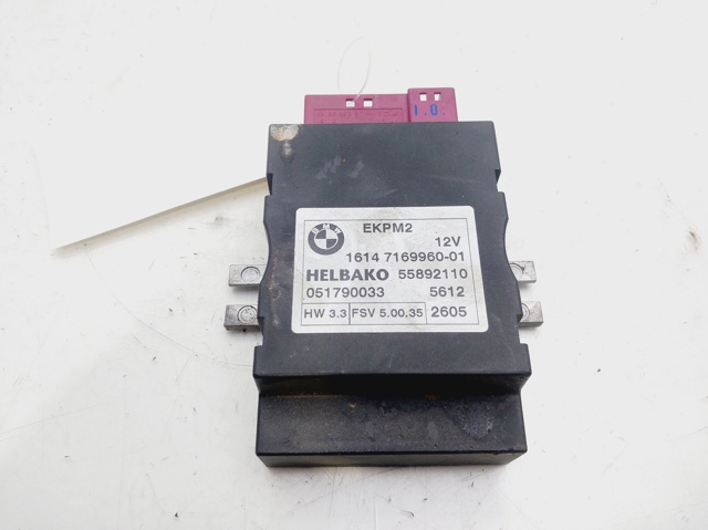 16147169960 BMW Módulo de control del motor de la bomba de combustible  disponible Ourense