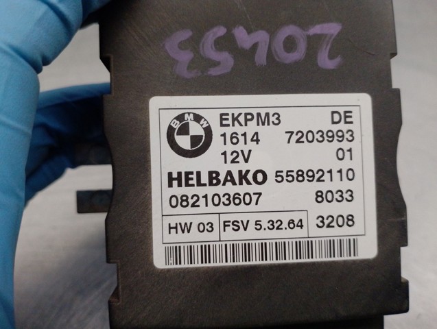 16147203993 BMW Módulo de control del motor de la bomba de combustible  comprar en Oviedo