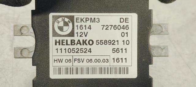 BMW 16147276046 Módulo de control del motor de la bomba de combustible  comprar en Ponferrada