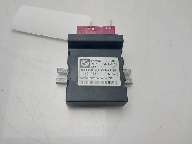BMW 16147276046 Módulo de control del motor de la bomba de combustible  comprar en Murcia