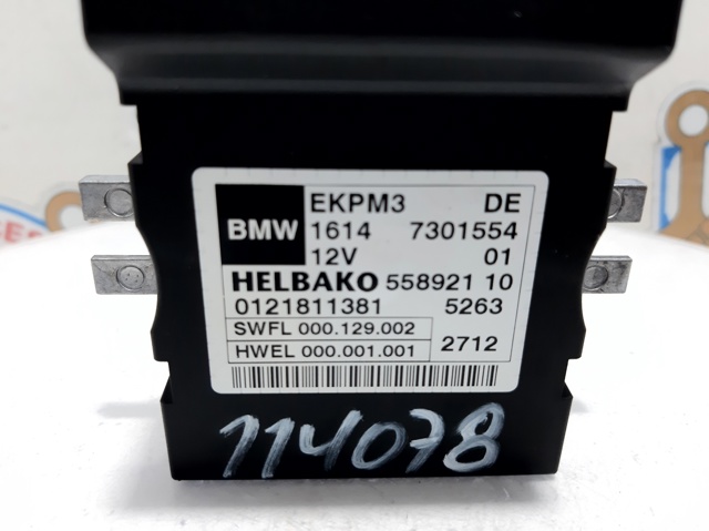16147301554 BMW Módulo de control del motor de la bomba de combustible  en stock Huelva