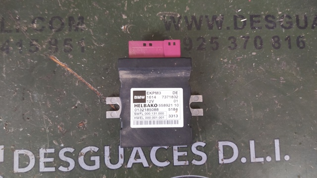 BMW 16147371832 Módulo de control del motor de la bomba de combustible  en stock Terrassa
