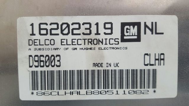 16202319 ECU  en stock Sabadell