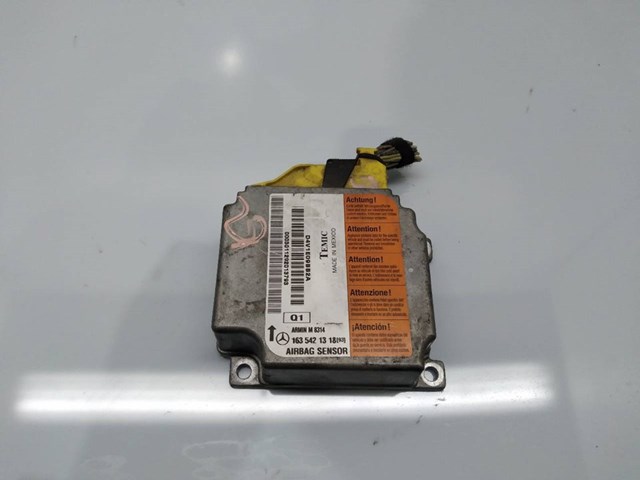 Centralita airbag para mercedes-benz clase m ml 270 cdi (163.113) 612963 1635421318