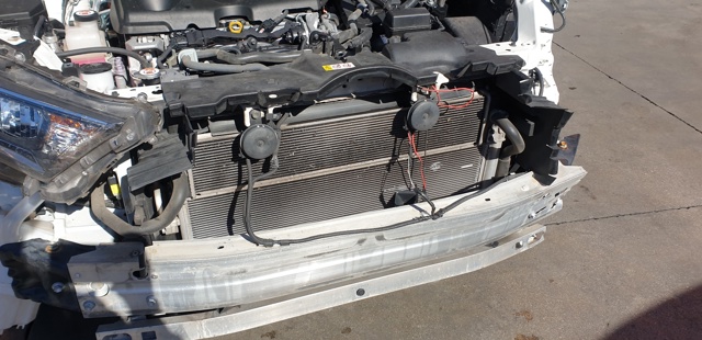 Difusor de radiador, ventilador de refrigeración, condensador del aire acondicionado, completo con motor y rodete 1636025020 Toyota