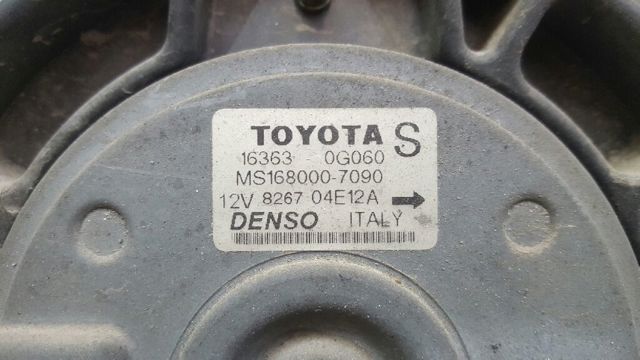 163630G050 TOYOTA Motor del ventilador de refrigeración  disponible Vigo