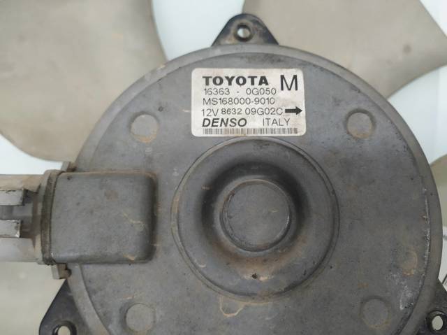 Motor del ventilador de enfriado 163630G050 TOYOTA