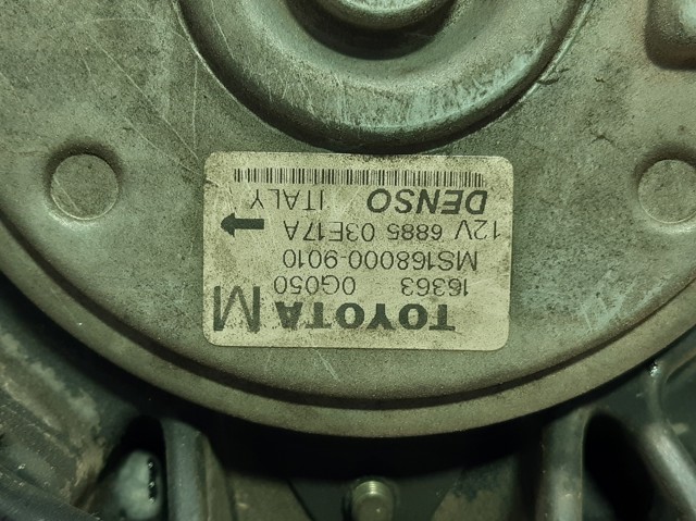 Motor del ventilador de enfriado Toyota Yaris SP90