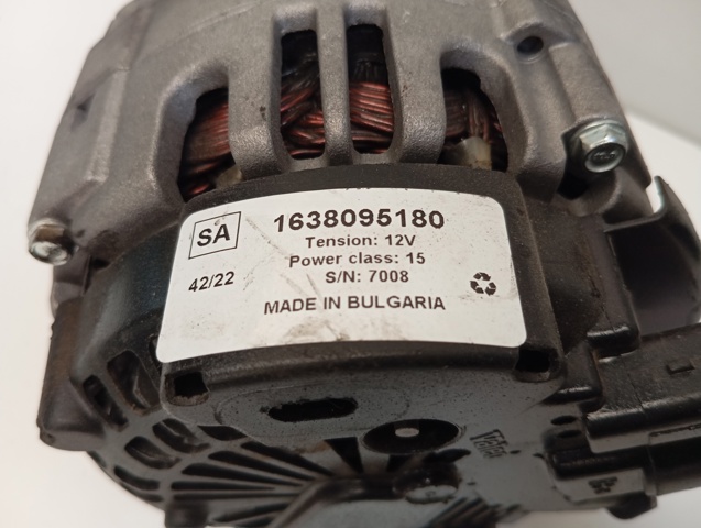 1638095180 PEUGEOT Alternador  comprar en Jaén