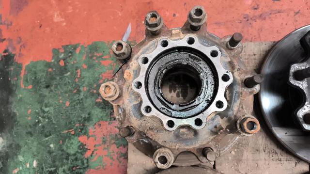 Cubo de rueda, Eje trasero 1657637 DAF