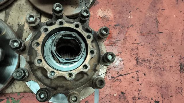 Cubo de rueda, Eje trasero 1657637 DAF