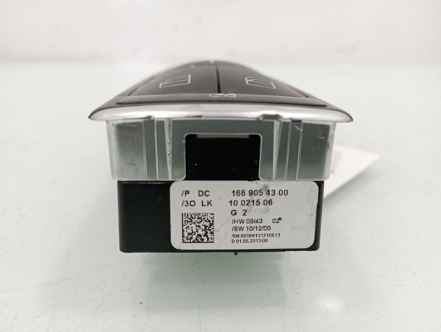 1669054300 MERCEDES Interruptor de elevalunas delantera izquierda  en stock Córdoba