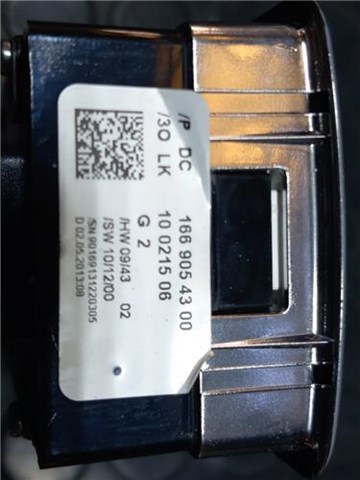 MERCEDES 1669054300 Unidad de control de elevalunas delantera izquierda  disponible Valladolid